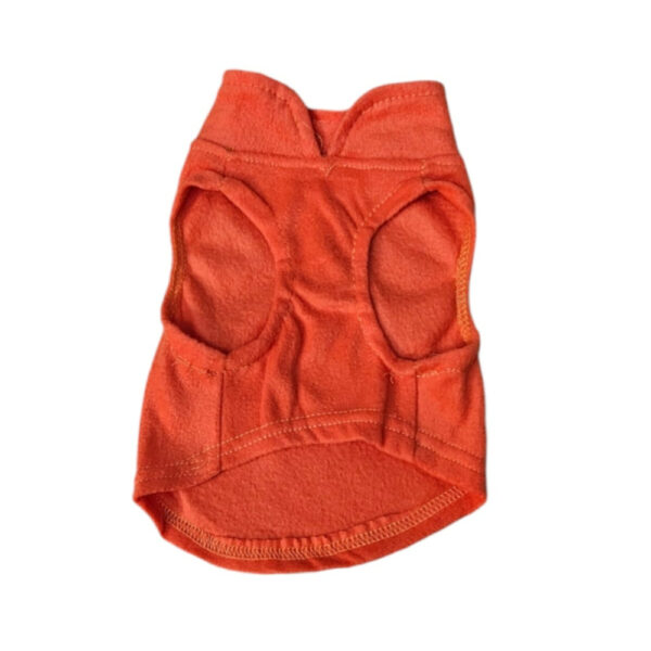 Plain Orange Dress Small Size