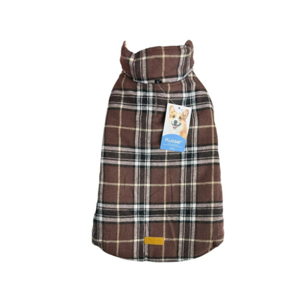 Reversible And Adjustable Waterproof Winter Dog Coat, Can Be Worn On Both Sides, With Convenient Leash Hole