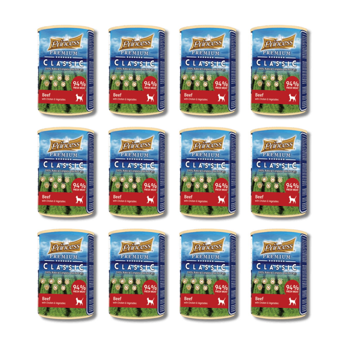 Princess Premium Beef With Chicken And Vegetable 400 G