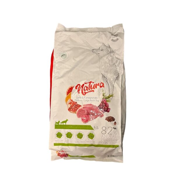 Natura Lamb & Pomegranate Medium & Large Dog Dry Food 12kg