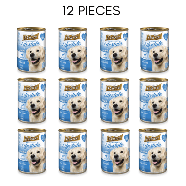 Prince Life Style Chunk Chicken Turkey 405 G - 12 Pcs