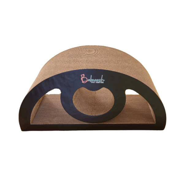 Scratching Cardboard Semicircle Design 70X35X23Cm