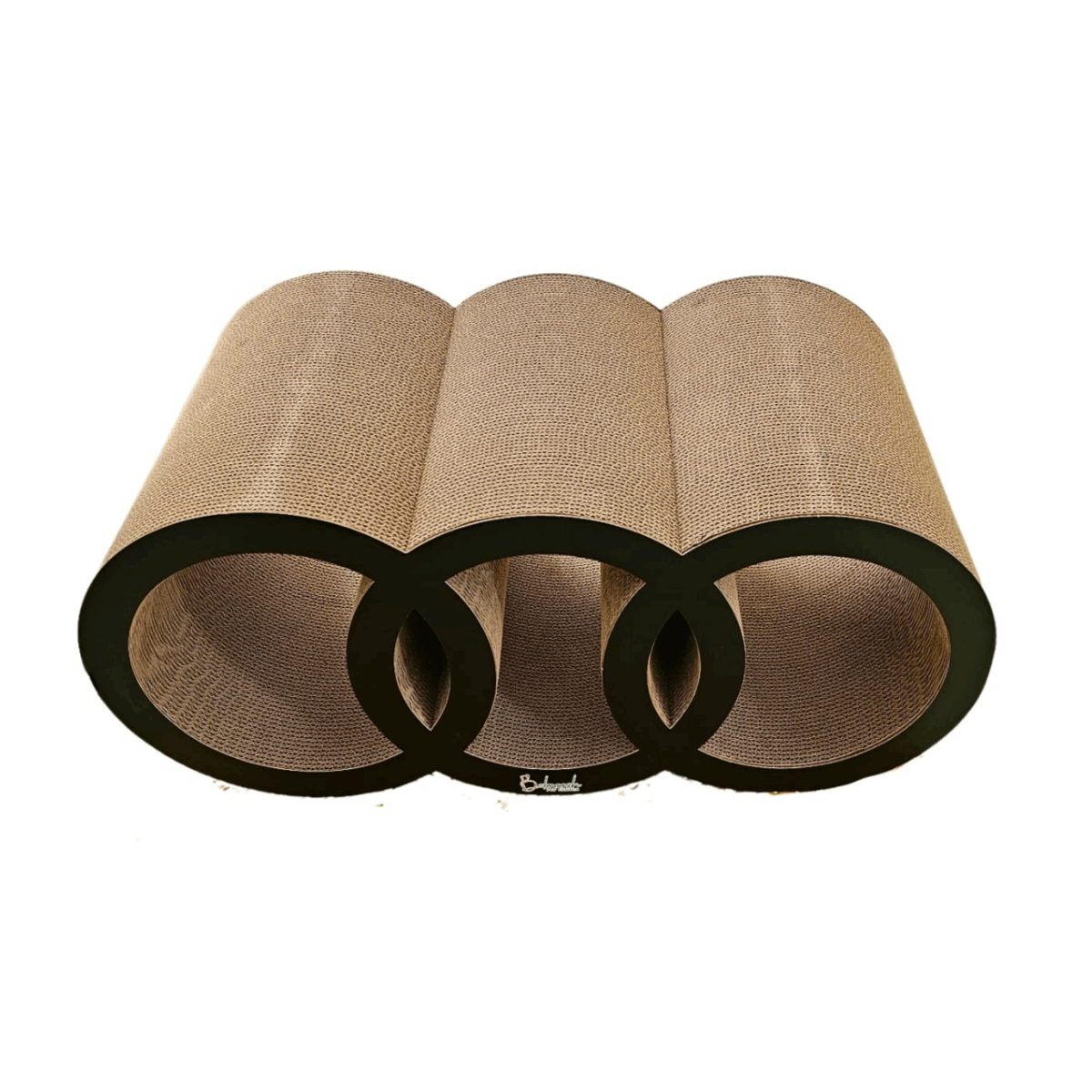 Scratch Cardboard Olympic Rings Design 59*32*26 Cm