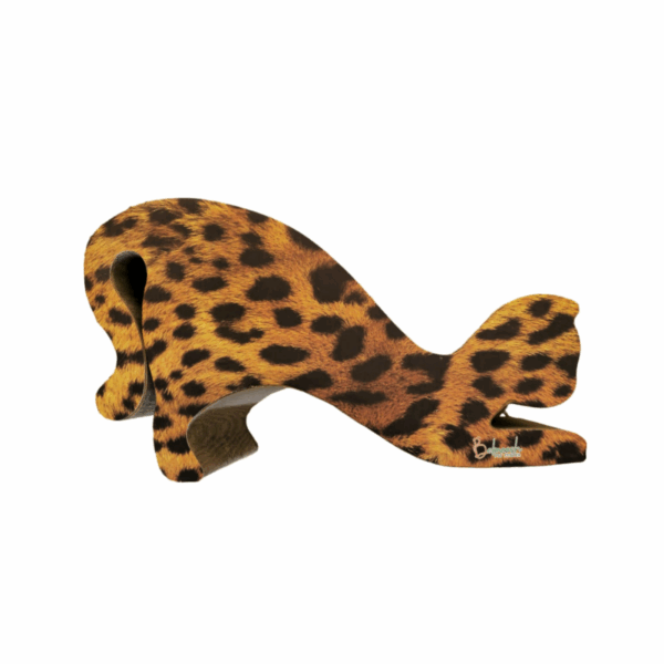 Cardboard Scratch Ocelot Design 52*30*25 Cm
