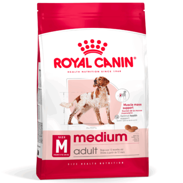 Royal canin for Medium Adult dog 4 Kg