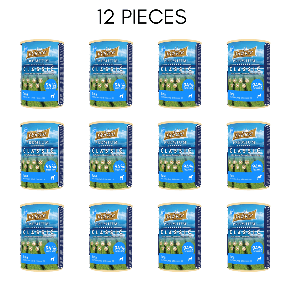 Prince Premium Chicken With Pumpkin And Rosemary 400 G - 12 Pcs