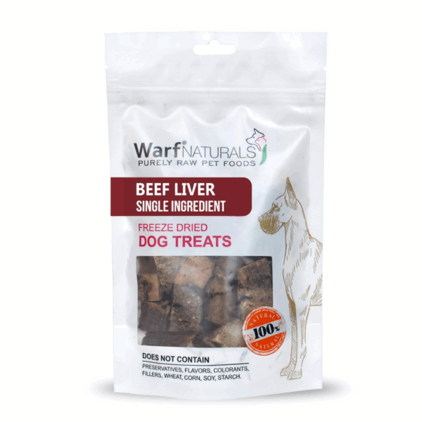 Freeze Dried Dog Food Grain Free -Beef Liver 40 G