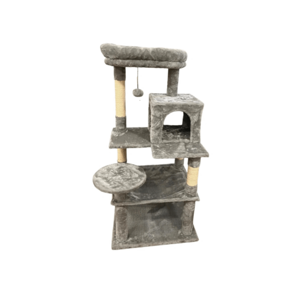 cat tree gray color