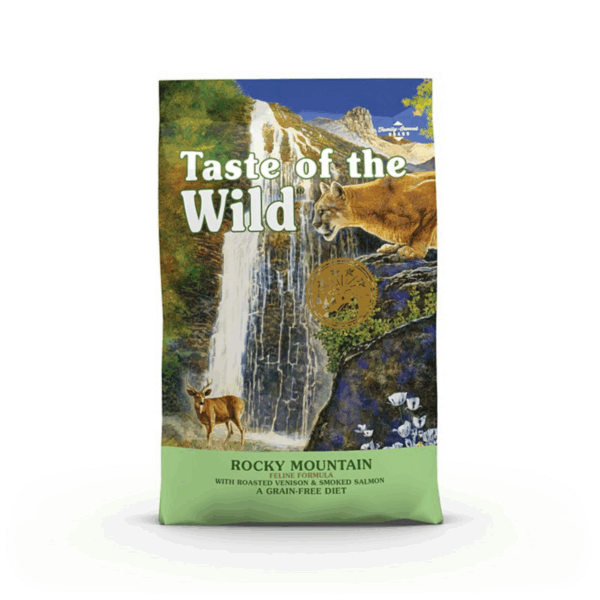 Taste of the Wild Grain-Free Cat Food – Roasted Venison & Smoked Salmon (2kg)