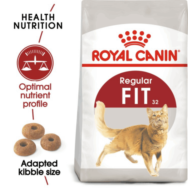 Feline Health Nutrition 2kg – Royal Canin Fit 32 for Active Cats