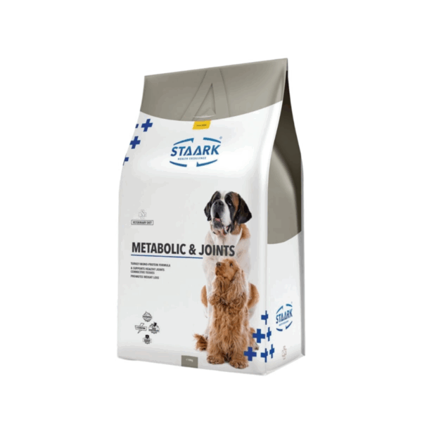Staark Dry Health Food for Dogs to relieve bone and joint pain, and helps in weight loss to reach a healthy weight of 1.5 kg