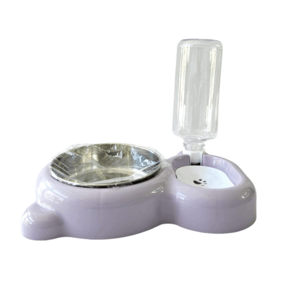 Elegant Double Bowl For Food And Water