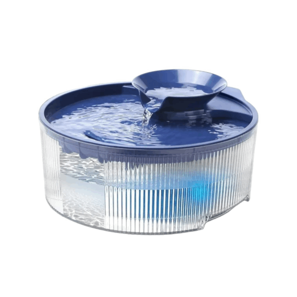 Pet Water Fountain, Large 5 L , with LED Light, Multi-Filtration , Super Quiet Pump
