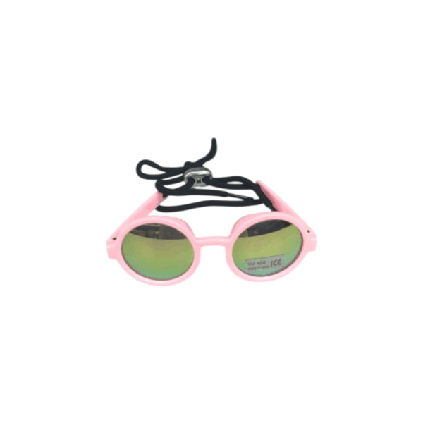 Pet Sunglasses in Various Colors with Adjustable Strap – Stylish & Protective