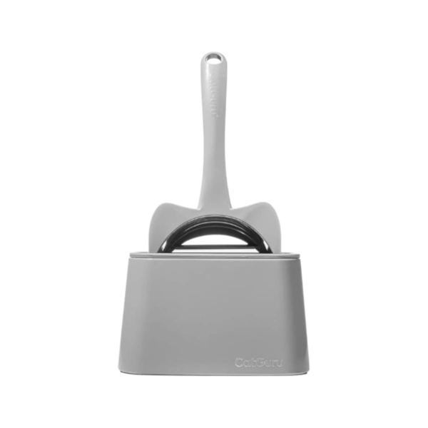 Cat Litter Scoop With Durable And Easy Storage Holder - Gray Color