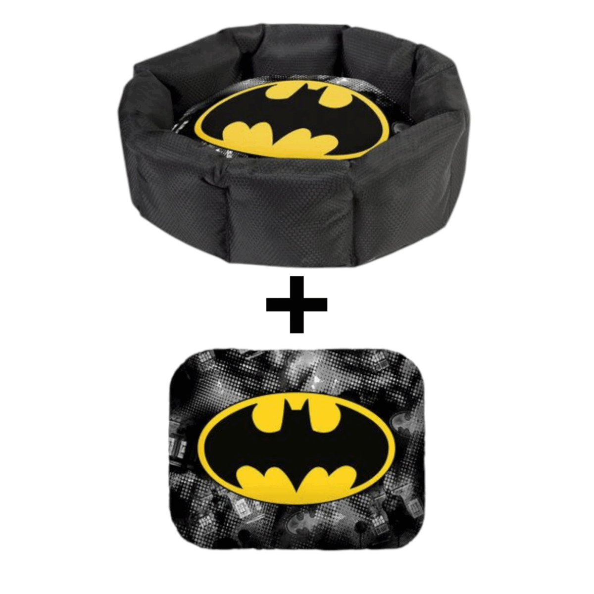 Relax dog bed, "Batman " design, with changeable pillow Large size beds size: Length 59, Width 49 cm, Hight 20 cm.