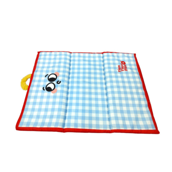 XL Blue Cooling Pad for Pets – Safe Materials, 77.5 x 60 cm