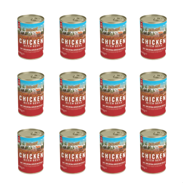 Princess Premium Beef With Chicken And Vegetable 400 G - 12 Pcs