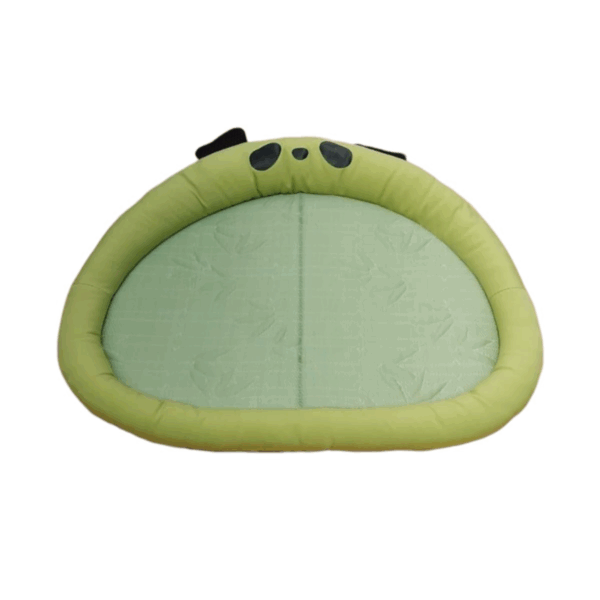 Green Cooling Pad for Pets – Panda Design, 43 x 53 cm