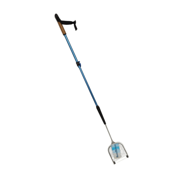 Metal Cat Litter Scoop Stainless Steel Heavy Duty , Long Handle 107 cm