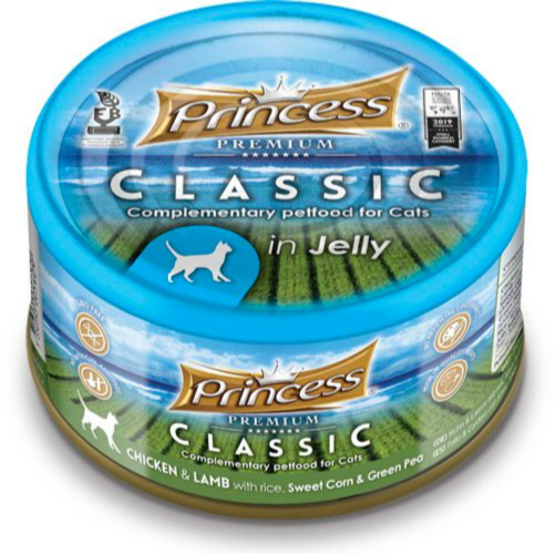 Princess For Cat - Chicken & Lamb With Rice, Sweet Corn & Green Pea 170 G