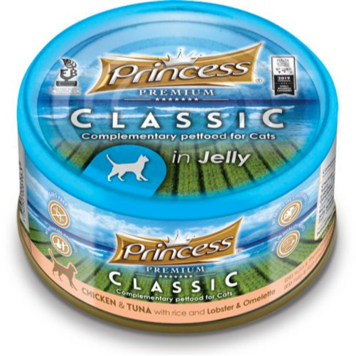 Princess Cat Food Chicken & Tuna With Rice & Lobster Omelete 170 G