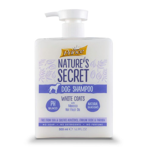 Prince Dog Shampoo For White Coats 500 Ml