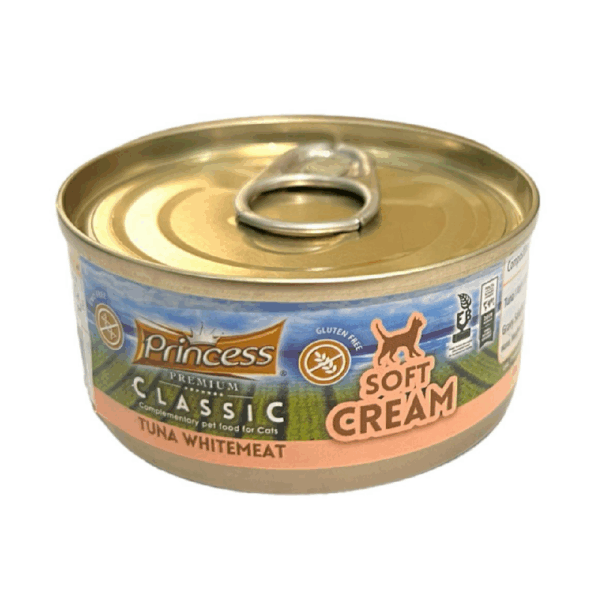 Princess Premium Soft Cream Tuna White Meat Cat Wet Food 60G