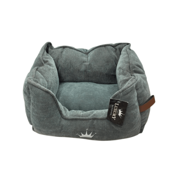 Prince Luxury Bed, Grey Color, Small Size, Width 42 cm, Height 23 cm