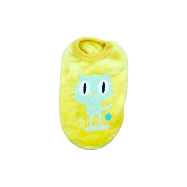 Comfortable Sleeveless Pet Clothes, Cute Design & Multiple Colors, Size XXS