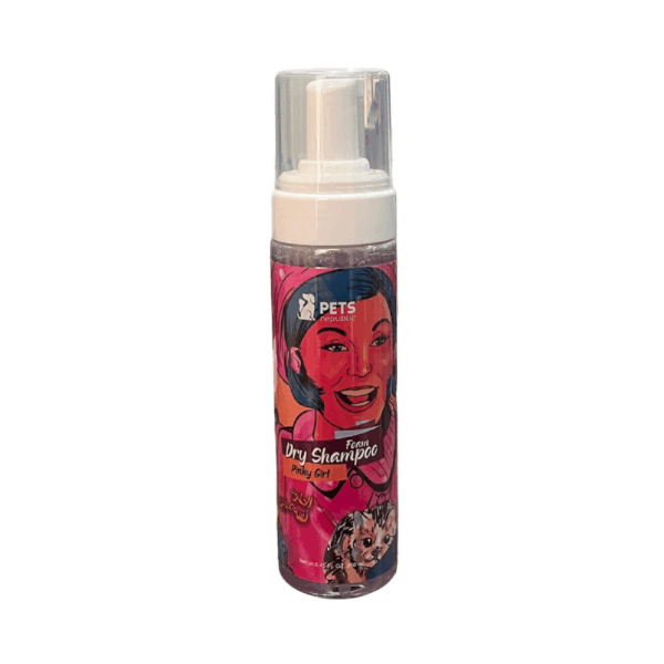 Pets Republic Foam Dry Shampoo for Cats & Dogs 250ml Pink