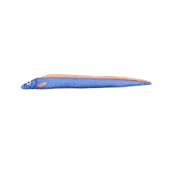 Soft Fish Toy in Blue and Orange – Irresistible Fun for Pets, 41 cm
