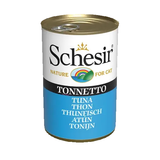 Schesir Wet Cat Food Tuna in Jelly 140g – Premium Protein in a Savory Gelée