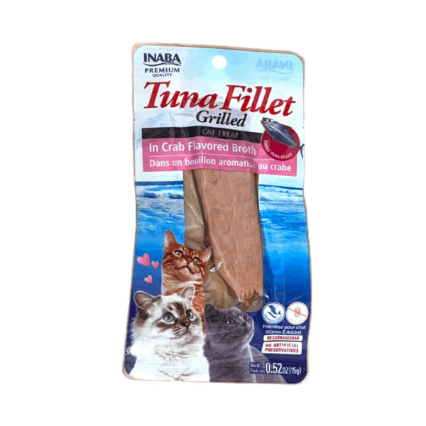 INABA Premium Grilled Tuna Fillet Cat Treat Topper