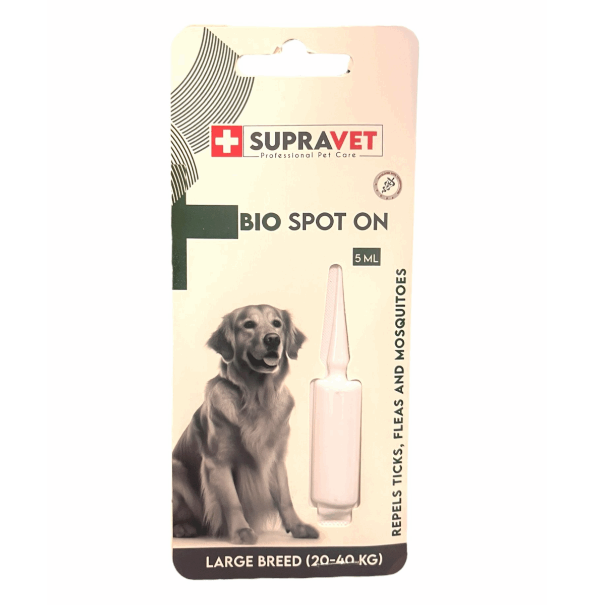 Supravet for Dog Flea Tick External Parasite 5 Ml