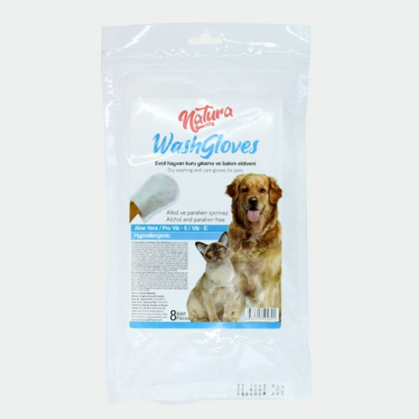 Natura Wash Gloves 8 pcs