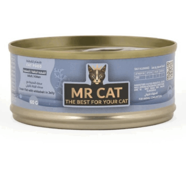 Mr. Cat Ocean with whitebait in jelly 60 g