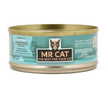 Mr. cat ocean fish with white fish in Jelly 60 g