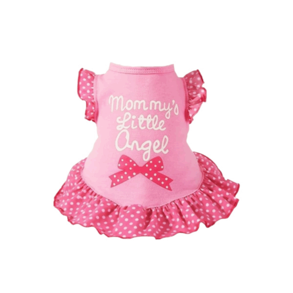 Stylish And Comfortable Pink Pet Dress, Medium Size