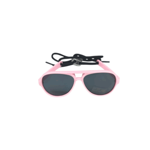 Pink Pet Sunglasses with Adjustable Strap – A Stylish Touch to Protect Your Pet’s Eyes