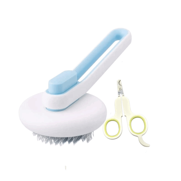Marchul Pet Brush With Pet Nail Clippers