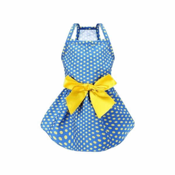 Fashionable dress with elegant bow in small size in different colors and shapes