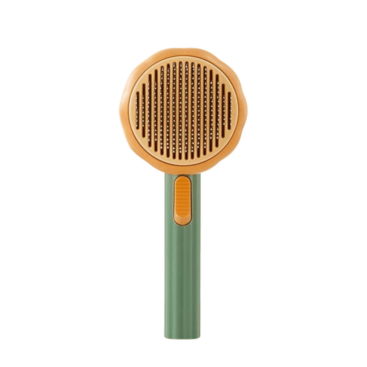 Pet Grooming Brush Easy To Use Orange Color