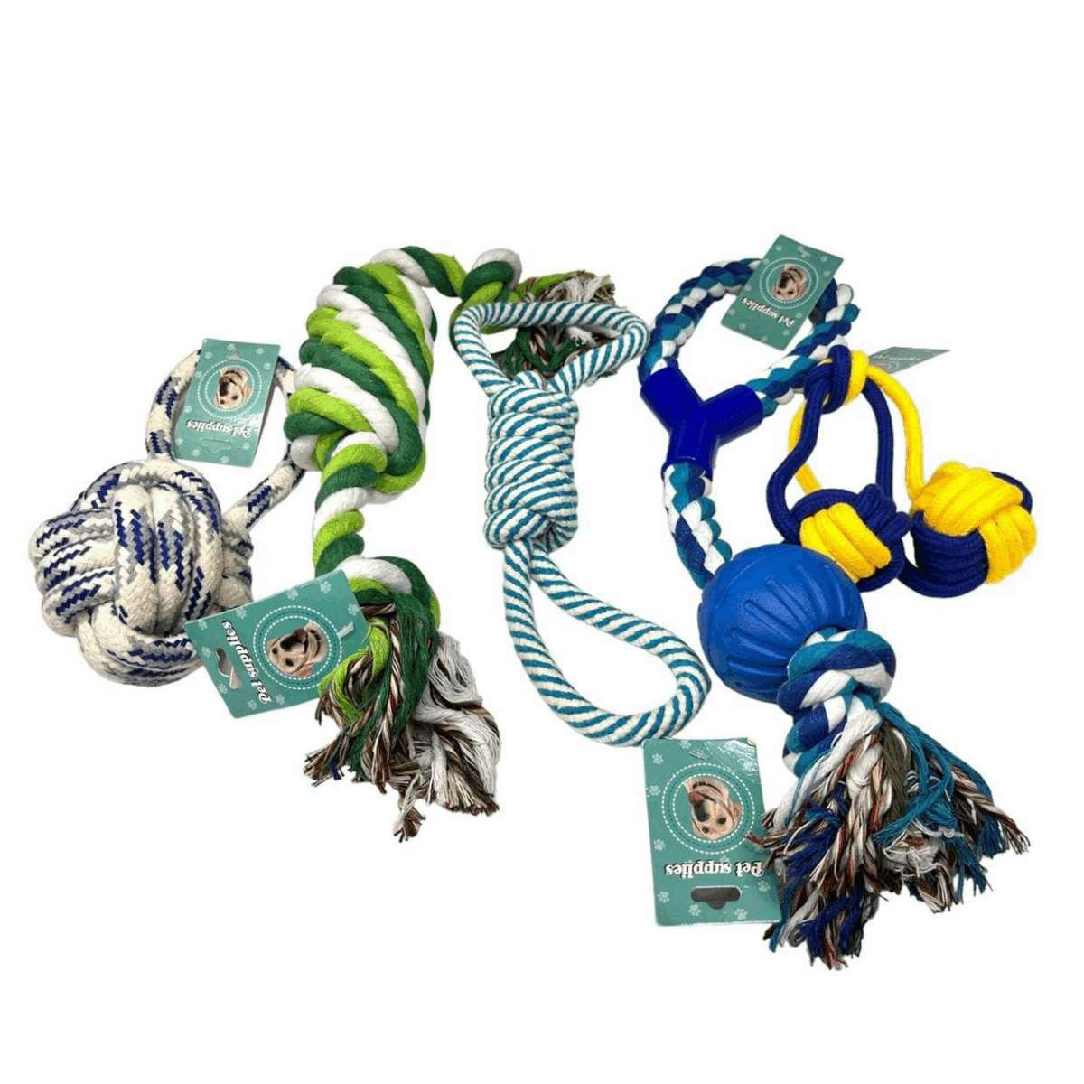 Interactive Rope And Chew Toys For Dogs, Deluxe And Durable