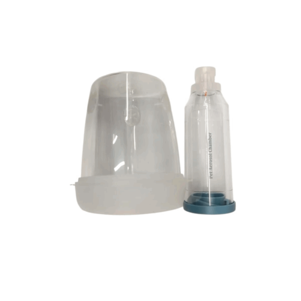 Pet Aerosol Chamber – For Easy Inhaler Use & Respiratory Treatments Medium Size