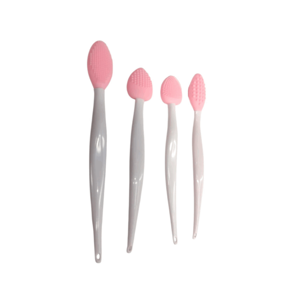 4pcs Brush Cat Acne Chin Treatment And Blackhead Exfoliation