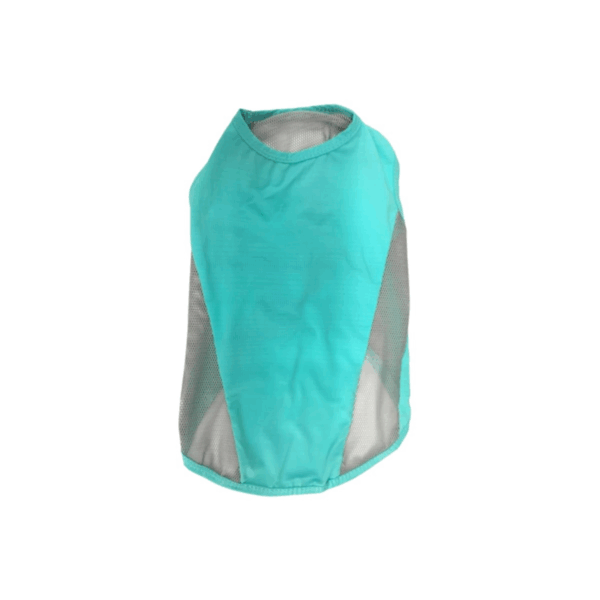 pet shirt stretch Blue color size M