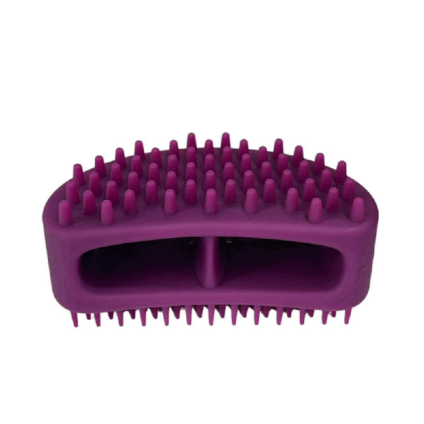 Silicone Grooming and Massage Brush for Dogs & Cats