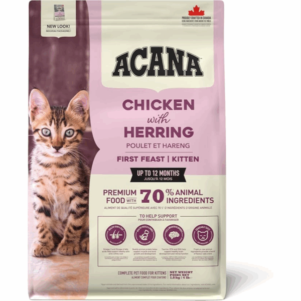 Acana First Feast For Kitten, chicken herring 1.8 KG
