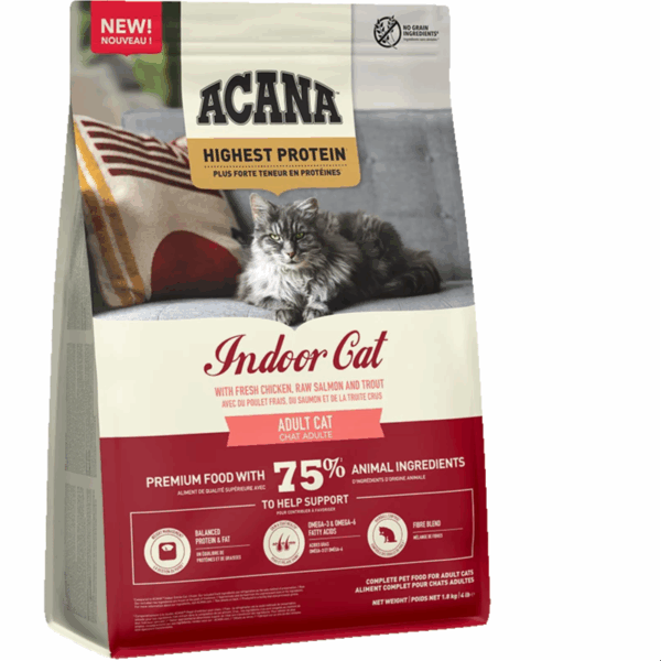 Acana Highest Protein For Indoor Cat 1.8 kg